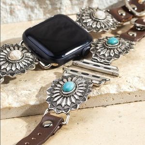 Natural Stone Concho Apple Watch Band